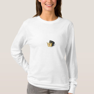 "Sannings" kvinna långa muff skjorta T Shirt
