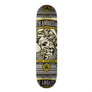 SANNINGSAMBASSADÖR - MATTHEW MINI SKATEBOARD BRÄDA 18,5 CM