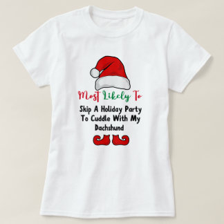 Sannolikheten för T-Shirt är störst: Funny Dachshu