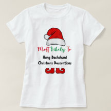 Sannolikheten för T-Shirt är störst: Funny Dachshu