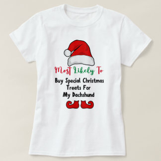 Sannolikheten för T-Shirt är störst: Funny Dachshu