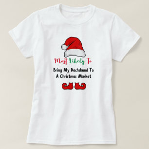 Sannolikheten för T-Shirt är störst: Funny Dachshu