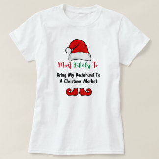 Sannolikheten för T-Shirt är störst: Funny Dachshu