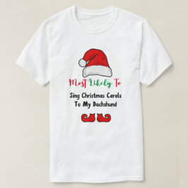 Sannolikheten för T-Shirt är störst: Funny Dachshu