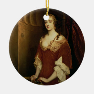 Sannolikporträtt av Nell Gwynne (1650-87), mistre Julgransprydnad Keramik