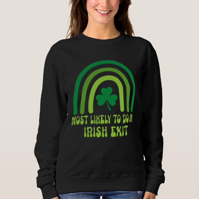 Sannolikt att genomföra en irländsk sorti t shirt (Framsida)