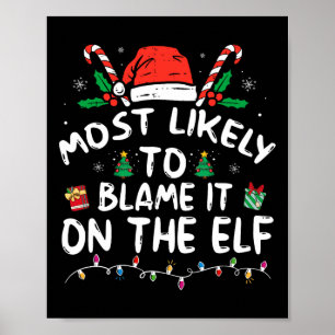 Sannolikt att skylla på tomtenisse familje kaos poster