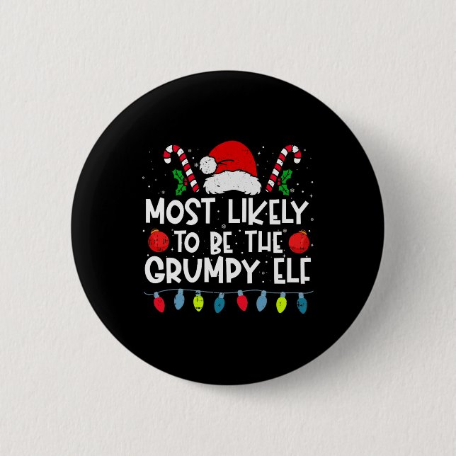 Sannolikt att vara den grumpy Elf familjens besätt Knapp (Framsida)