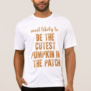 Sannolikt att vara den söta pumpan i lapparna t shirt