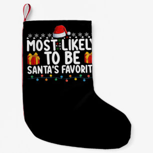 Sannolikt att vara tomtens favorit julhelg liten julstrumpa