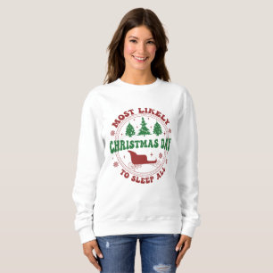 Sannolikt för julklapp i Helgdag-familjen Swea T Shirt