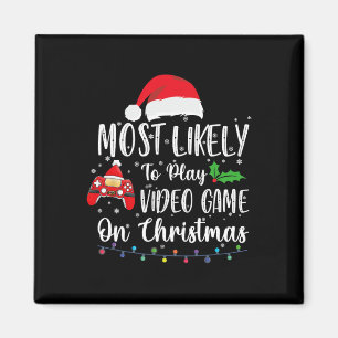 Sannolikt spela videospel på julspelen i Kärlek Magnet