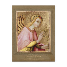 Sano di Pietro Annunciation angel CC0734 Sienese