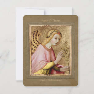 Sano di Pietro Annunciation angel CC0746 - platta