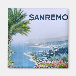 Sanremo italien kvadrerar magneten magnet