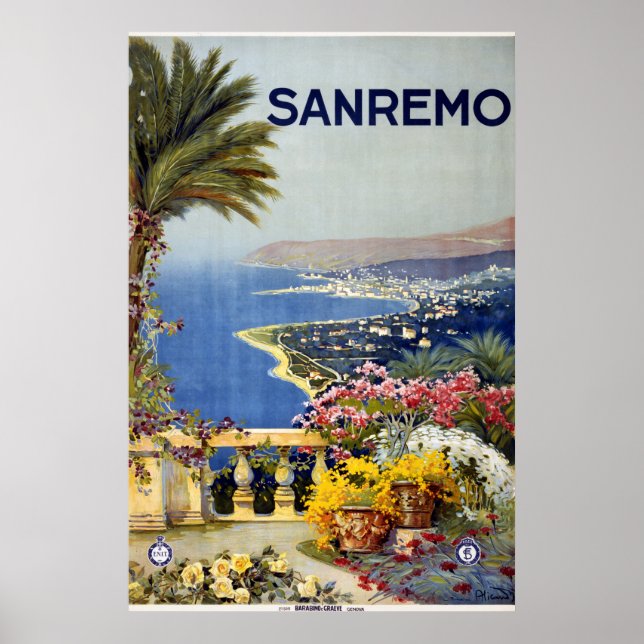 Sanremo Poster (Framsidan)