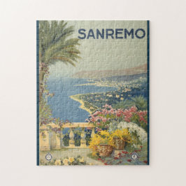 Sanremos Italien Vintage Pussel