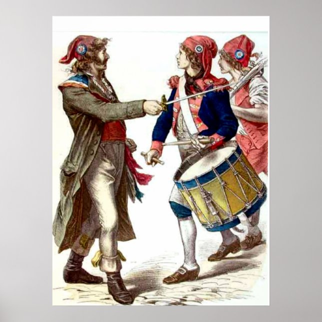 Sans culottes Print Poster (Framsidan)