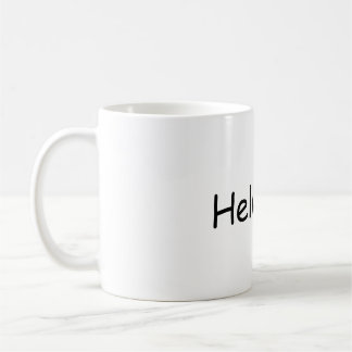 Sans den Helvetica muggen Kaffemugg