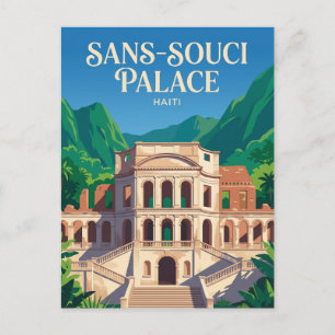 Sans-Souci-palatset Haiti Vykort