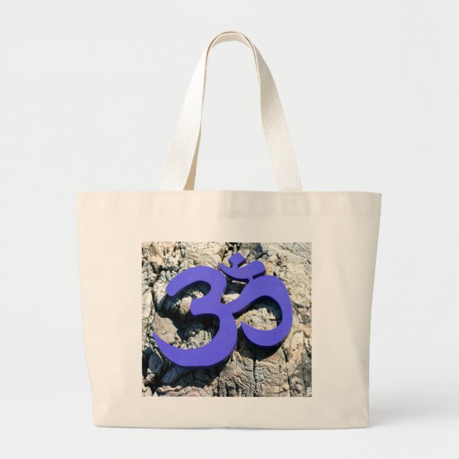 Sanskrit Om symbol Bag Jumbo Tygkasse (Framsidan)