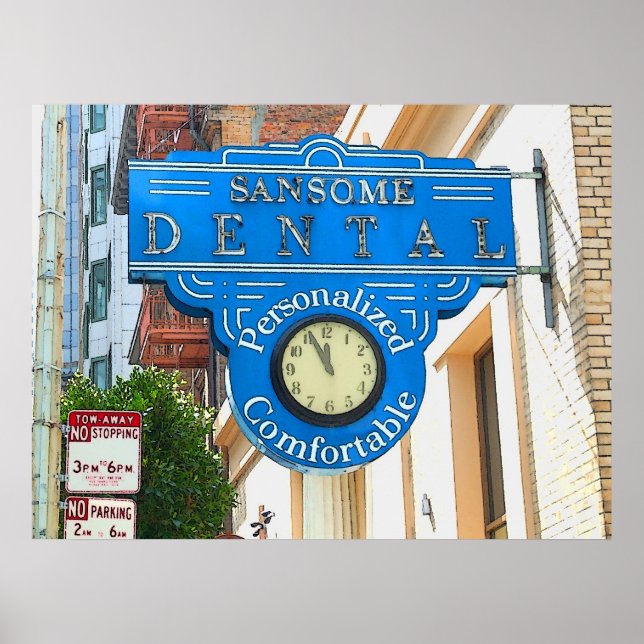 Sansome Dental Poster (Framsidan)