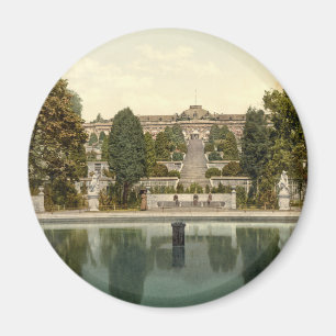 Sanssouci slott, Potsdam, Berlin, Tyskland Magnet
