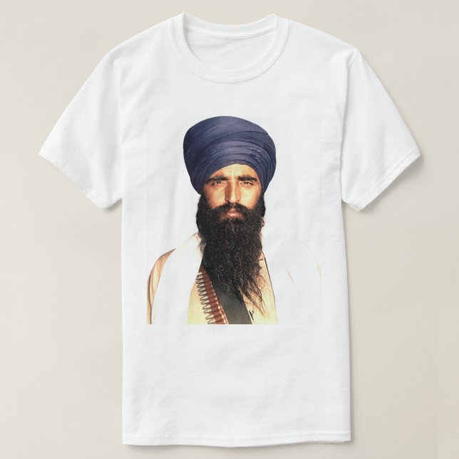 Sant Baba Jarnagel Singh Bhinanwale Clas T Shirt (Design framsida)