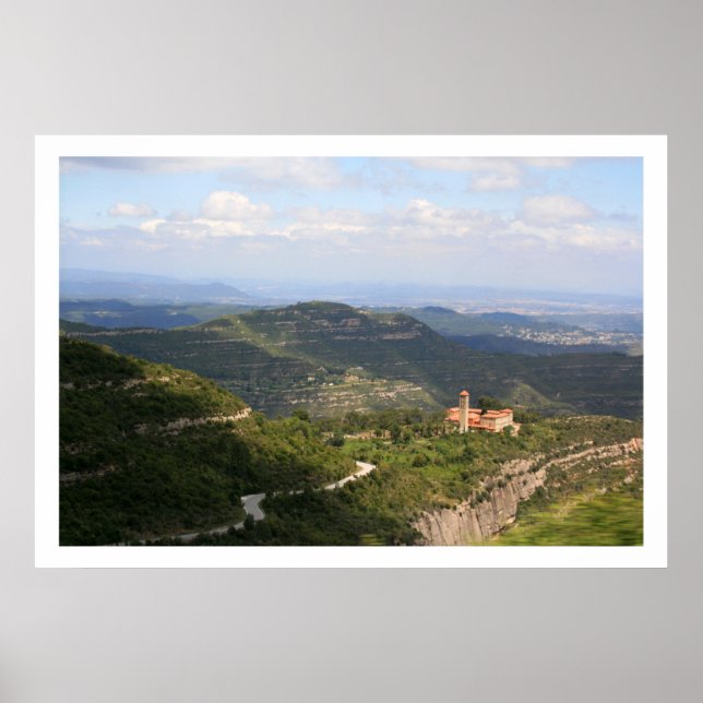 Sant Benet de Montserrat Poster (Framsidan)