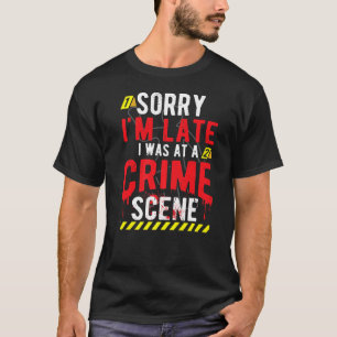 Sant Crime Scene Investigator T Shirt