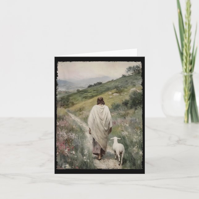 Sant historia han är uppstånden kristen Jesus bibe Kort (Framsida)