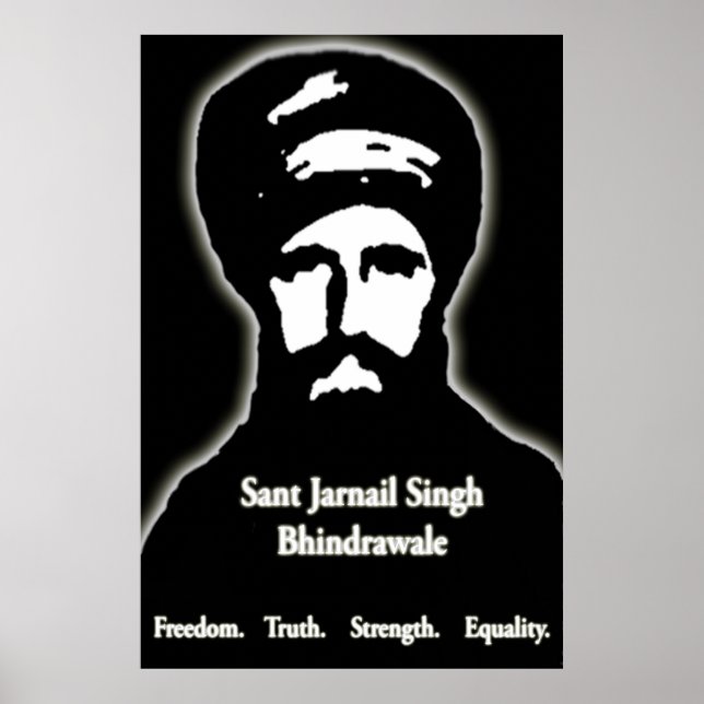 Sant Jarnagel Singh BhinDRAale Poster (Framsidan)