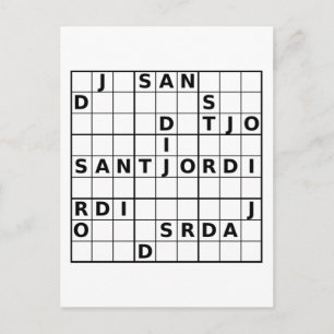 Sant Jordi doku Vykort