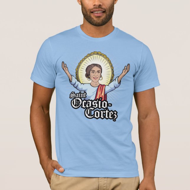 SANT OCASIO-CORTEZ T SHIRT (Framsida)