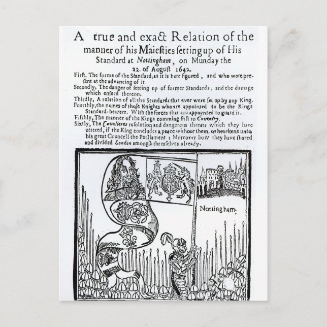 Sant och exakt relation mellan Manner of Majesty's Vykort (Framsida)