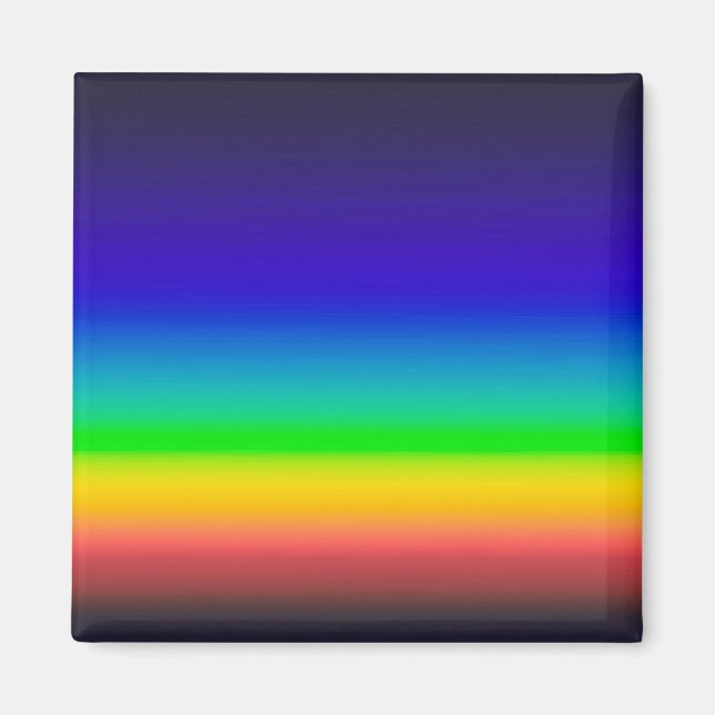 Sant solspektrum magnet (Framsidan)