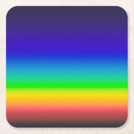 Sant solspektrum underlägg papper kvadrat