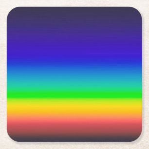 Sant solspektrum underlägg papper kvadrat