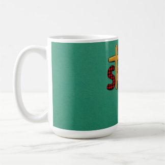 Sant story jul Manger Ntivity Scene Buffalo Kaffemugg