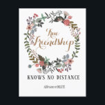 Sant vänskap citat Friend-uppskattning Satt Vykort<br><div class="desc">Underbar gåva till din fantastisk vän - underbart citat - du kan lägga till ditt namn,  datum eller vänens namn ELLER ta bort det.</div>