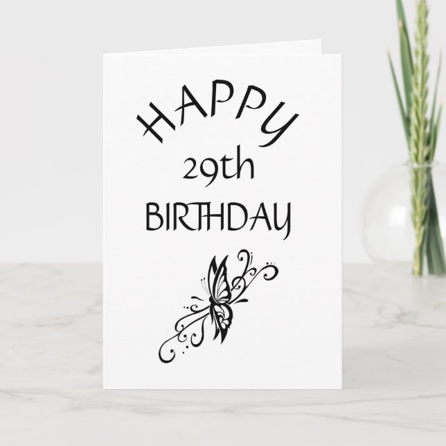SANT VÄNSKAP ***LYCKLIG 28:e BIRTHDAY**** Kort (Framsida)