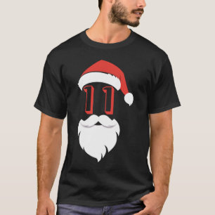 Santa 11 Years Old Graphic 11th Birthday Christma T Shirt