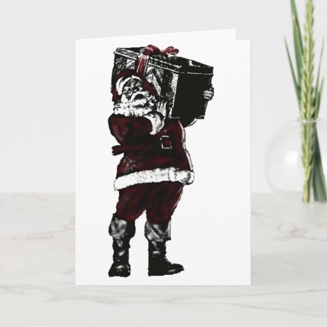 Santa 1949 helgkort (Framsida)