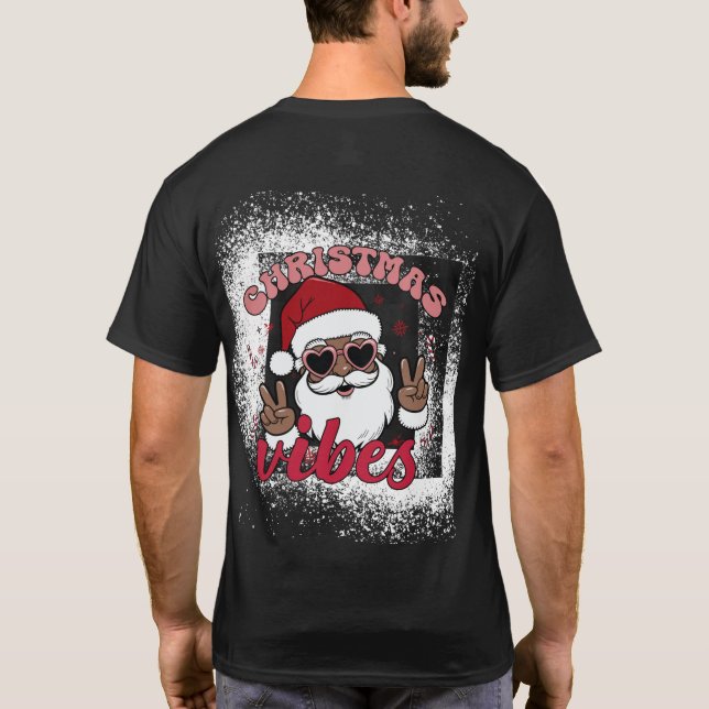 Santa 2 Thrive TShirt T Shirt (Baksida)