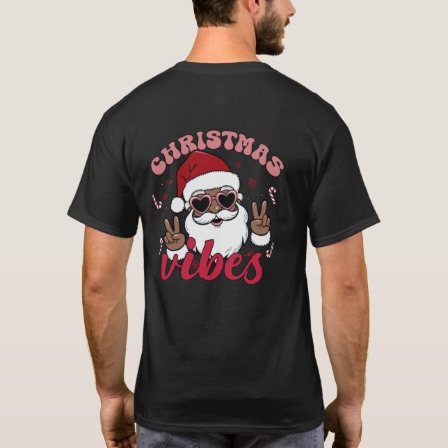 Santa 2 Thrive TShirt T Shirt (Baksida)