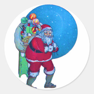 SANTA 3 RUNT KLISTERMÄRKE