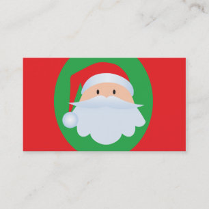 Santa Affärskorts Visitkort