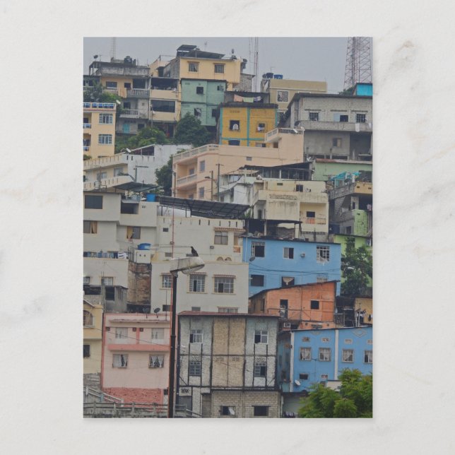 Santa Ana Backe - Guayaquil Ecuador Vykort (Framsida)