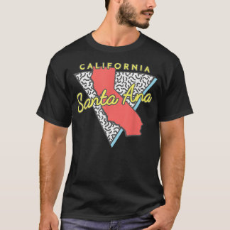 Santa Ana California T Retro CA Souvenirs T Shirt