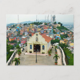 Santa Ana Chapel, Guayaquil, Ecuador Vykort